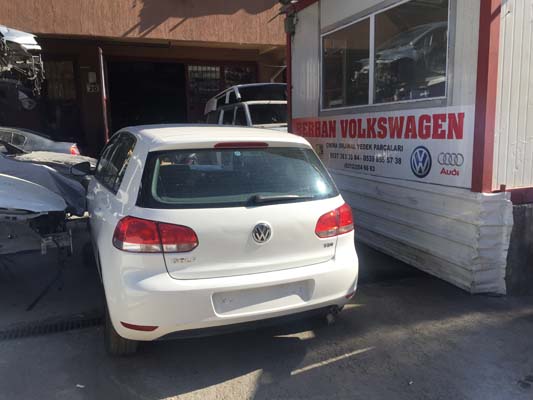 volkswagen golf 6 çıkma yedek bagaj kapısı